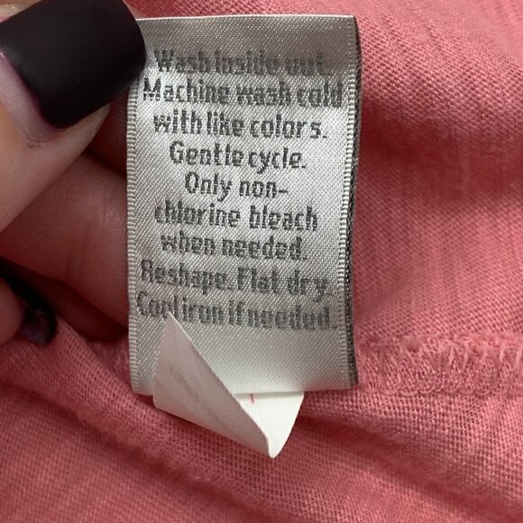 Lauren Conrad Blush Tan w/ Embroidery & Pleating - Picture 7 of 7